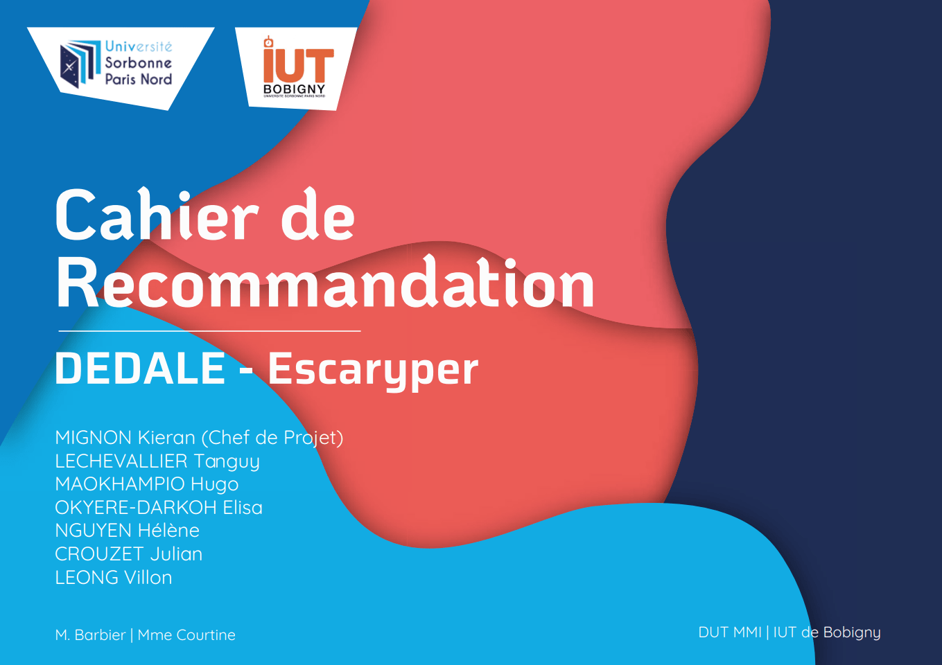 Cahier de Recommandation